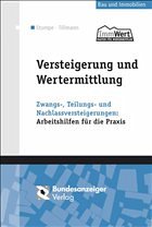 Versteigerung und Wertermittlung - Stumpe, Bernd; Tillmann, Hans-Georg