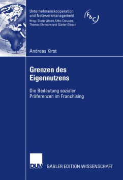 Grenzen des Eigennutzens - Kirst, Andreas