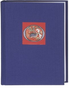 Cover Das bibliophile Notizbuch, midi, usambara-blau