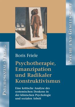 Cover Psychotherapie, Emanzipation und Radikaler Konstruktivismus