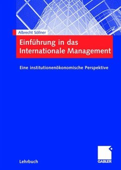 Einführung in das Internationale Management - Söllner, Albrecht