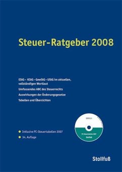 Cover Steuer-Ratgeber 2008