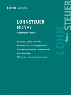 Lohnsteuer-Tabelle 2008 Monat - Stollfuß