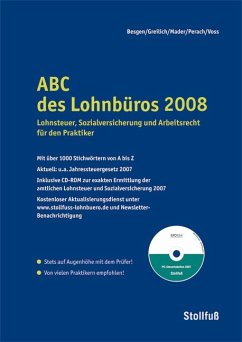 ABC des Lohnbüros 2008 - Mader, Klaus / Perach, Detlef / Greilich, Werner / Voss, Rainer / Besgen, Dietmar