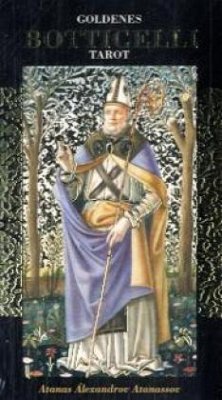 Cover Goldenes Botticelli Tarot, Tarotkarten