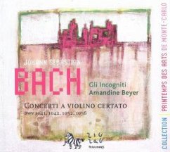 Cover Violinkonzerte BWV 1041,1042,1052,1056