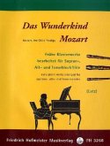 Das Wunderkind Mozart, für Sopran-, Alt- und Tenorblockflöte, Partitur u. Stimmen