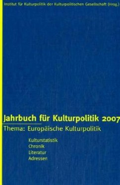Cover Jahrbuch für Kulturpolitik 2007