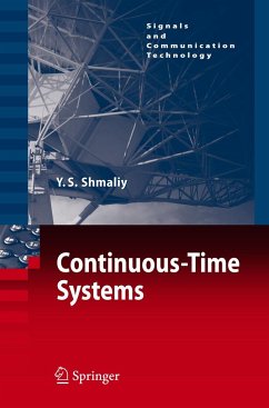 Continuous-Time Systems - Shmaliy, Yuriy