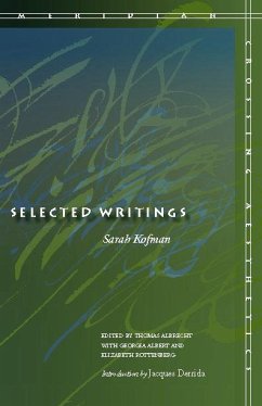 Selected Writings - Kofman, Sarah