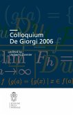 Colloquium de Giorgi 2006