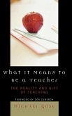 What it Means to Be a Teacher
