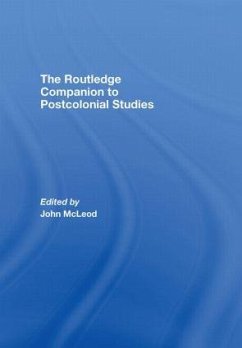 The Routledge Companion To Postcolonial Studies - McLeod, John (ed.)