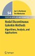 Nodal Discontinuous Galerkin Methods - Bild 1