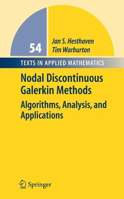 Nodal Discontinuous Galerkin Methods - Hesthaven, Jan S.;Warburton, Tim