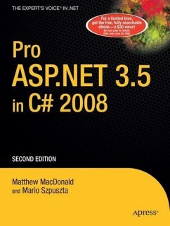 Pro ASP.NET 3.5 in C# 2008 - MacDonald, Matthew und Mario Szpuszta