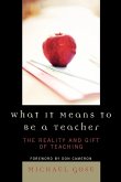 What it Means to Be a Teacher