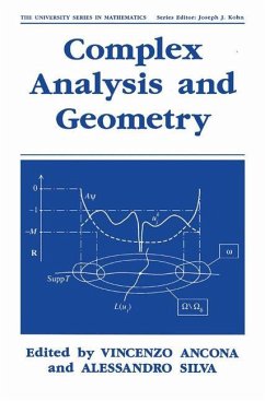 Complex Analysis and Geometry - Ancona, V. / Silva, Alessandro (Hgg.)