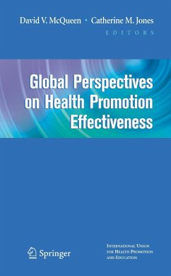 Global Perspectives on Health Promotion Effectiveness - McQueen, David / Jones, Catherine (eds.)