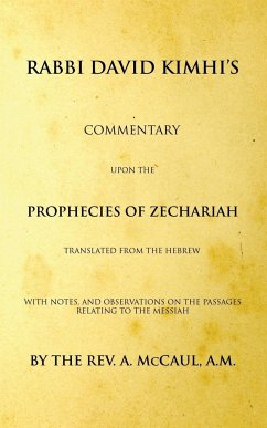Commentary upon the Prophecies of Zechariah
