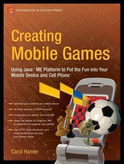 Creating Mobile Games - Hamer, Carol