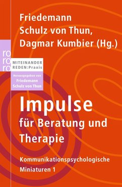 Impulse für Beratung und Therapie - Schulz von Thun, Friedemann / Kumbier, Dagmar