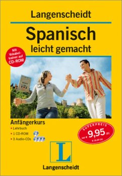 Langenscheidt Spanisch leicht gemacht, Buch + 3 Audio-CDs + 1 CD-ROM - Alonso, Encina