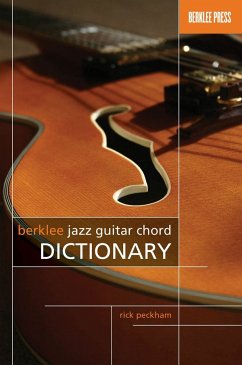 Berklee Jazz Guitar Chord Dictionary - Peckham, Rick