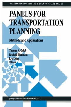 Panels for Transportation Planning - Golob