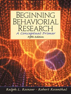 Beginning Behavioral Research: Conceptual Primer