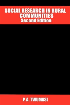 Cover Social Research in Rural Communities