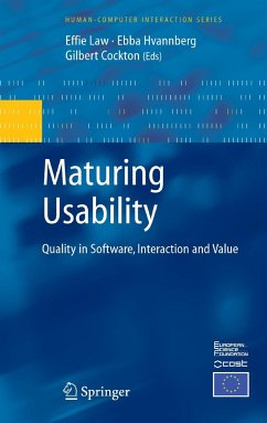 Maturing Usability - Law, Effie / Hvannberg, Ebba / Cockton, Gilbert (eds.)
