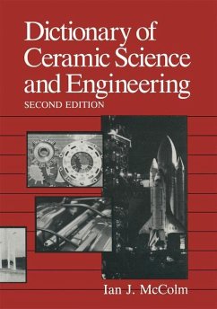 Dictionary of Ceramic Science and Engineering - McColm, Ian J.