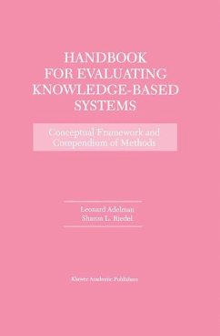 Handbook for Evaluating Knowledge-Based Systems - Adelman, Leonard;Riedel, Sharon L.