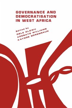 Governance and Democratisation in West Africa Governance and Democratisation in West Africa