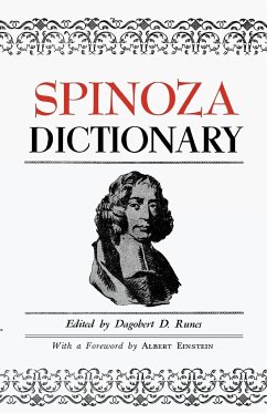 Spinoza Dictionary - Runes, Dagobert D.