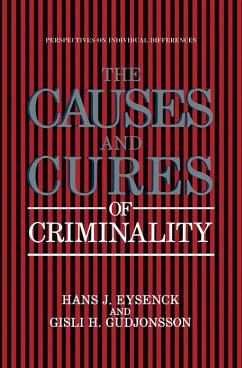 Cover The Causes and Cures of Criminality
