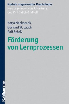 Förderung von Lernprozessen - Mackowiak, Katja;Lauth, Gerhard W.;Spieß, Ralf