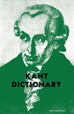 Kant Dictionary - Stockhammer, Morris