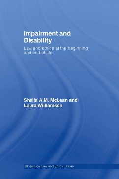 Impairment and Disability - Mclean, Sheila; Williamson, Laura