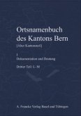 Ortsnamenbuch des Kantons Bern