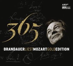 Cover Brandauer liest Mozart - 365 Briefe (Gold Edition)
