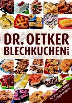 Dr. Oetker Blechkuchen von A-Z