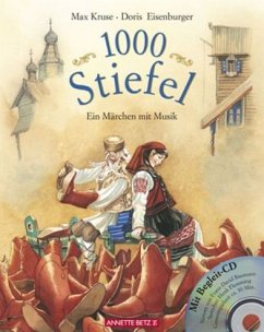 1000 Stiefel, m. Audio-CD - Kruse, Max; Eisenburger, Doris
