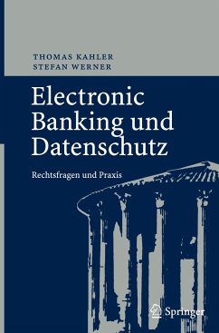 Electronic Banking und Datenschutz - Kahler, Thomas;Werner, Stefan