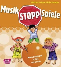 Musikstopp-Spiele - Gulden, Elke;Scheer, Bettina