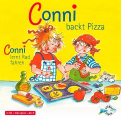 Conni backt Pizza / Conni lernt Rad fahren (Meine Freundin Conni - ab 3) - Schneider, Liane