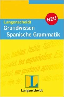 Cover Langenscheidt Grundwissen Spanische Grammatik