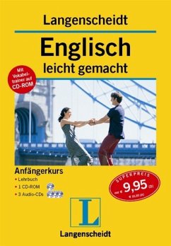 Cover Langenscheidt Englisch leicht gemacht - Set: Buch + 3 Audio-CDs + 1 CD-ROM