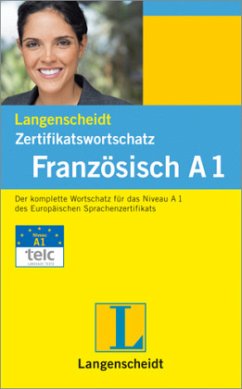 Cover Langenscheidt Zertifikatswortschatz Französisch A1